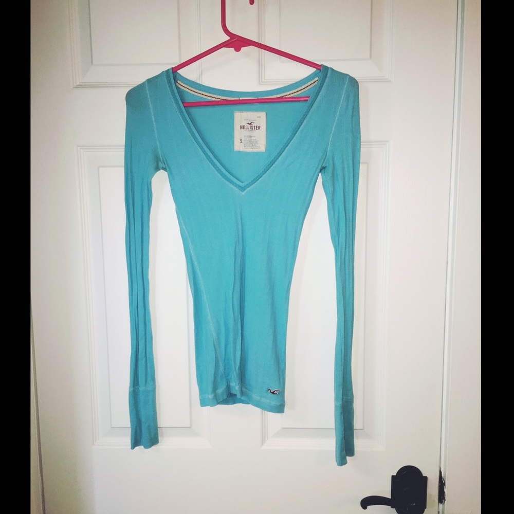 COPY - Blue Hollister Long Sleeve Shirt